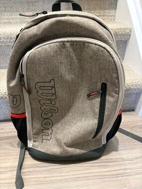 Wilson grey tennis Backpack